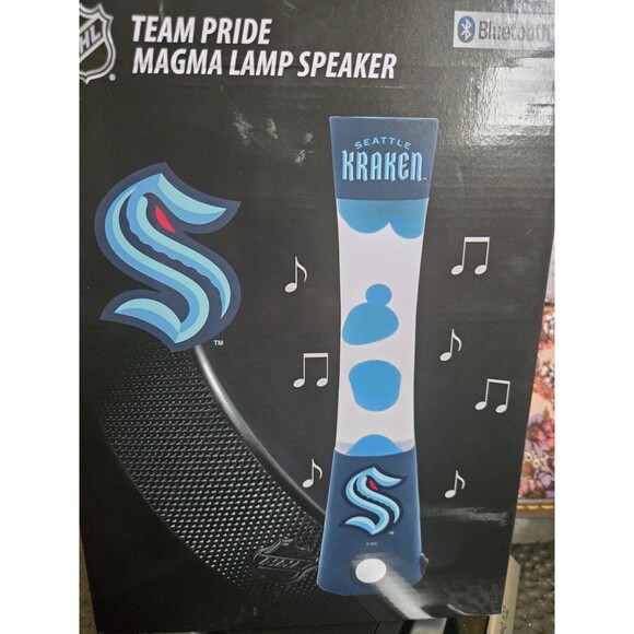 Sporticulture Other - NHL Team Pride Seattle Kraken  Magma Lamp Speaker